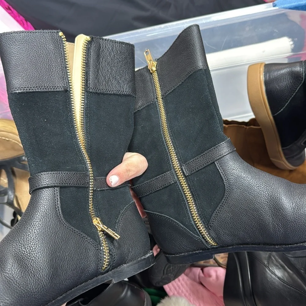 Girls Riding Boots Size 1 - Picture 3 of 3